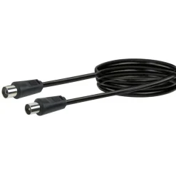 Schwaiger Antennen Anschlusskabel schwarz 1,5 m