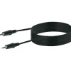 Schwaiger Audio-Anschlusskabel-Klinkenstecker 5m schwarz