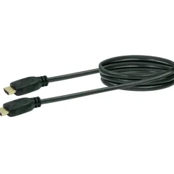 Schwaiger HDMI-Kabel 0,7 m schwarz