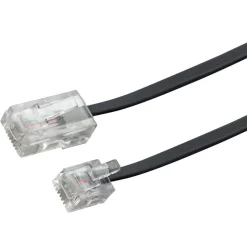 Schwaiger Modem-Anschlusskabel 3m schwarz