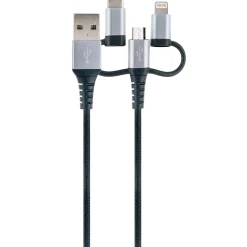 Schwaiger Universal-Ladekabel 3in1 1,5m