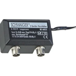 Schwaiger Zweigeräteverstärker 8 dB