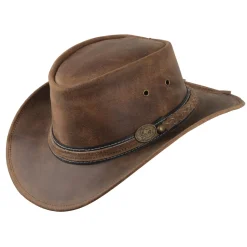 Scippis Lederhut Irving braun Größe S