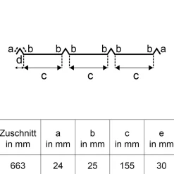 SDF Dach- und Fassadenblech 118 x 58,5 x 2 cm