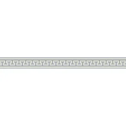 Selbstklebende Borte grau silber