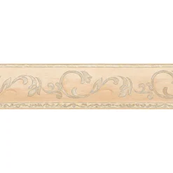 Selbstklebende Borte Ranke braun