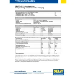 Selit FLEX Dämmunterlage THERMO 10 mm zur idealen Wärmedämmung fußkalter Böden