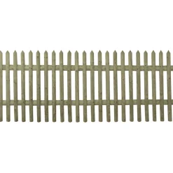 Senkrechtzaun 250 x 80 cm Latten 55 mm