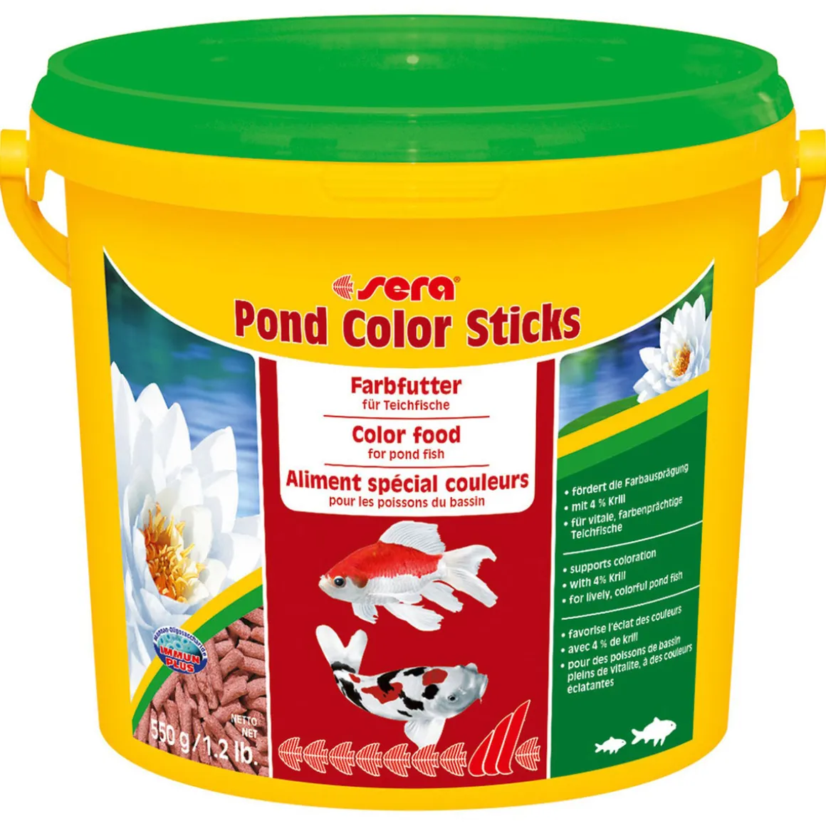 sera Pond Color Sticks 3800 ml / 550 g