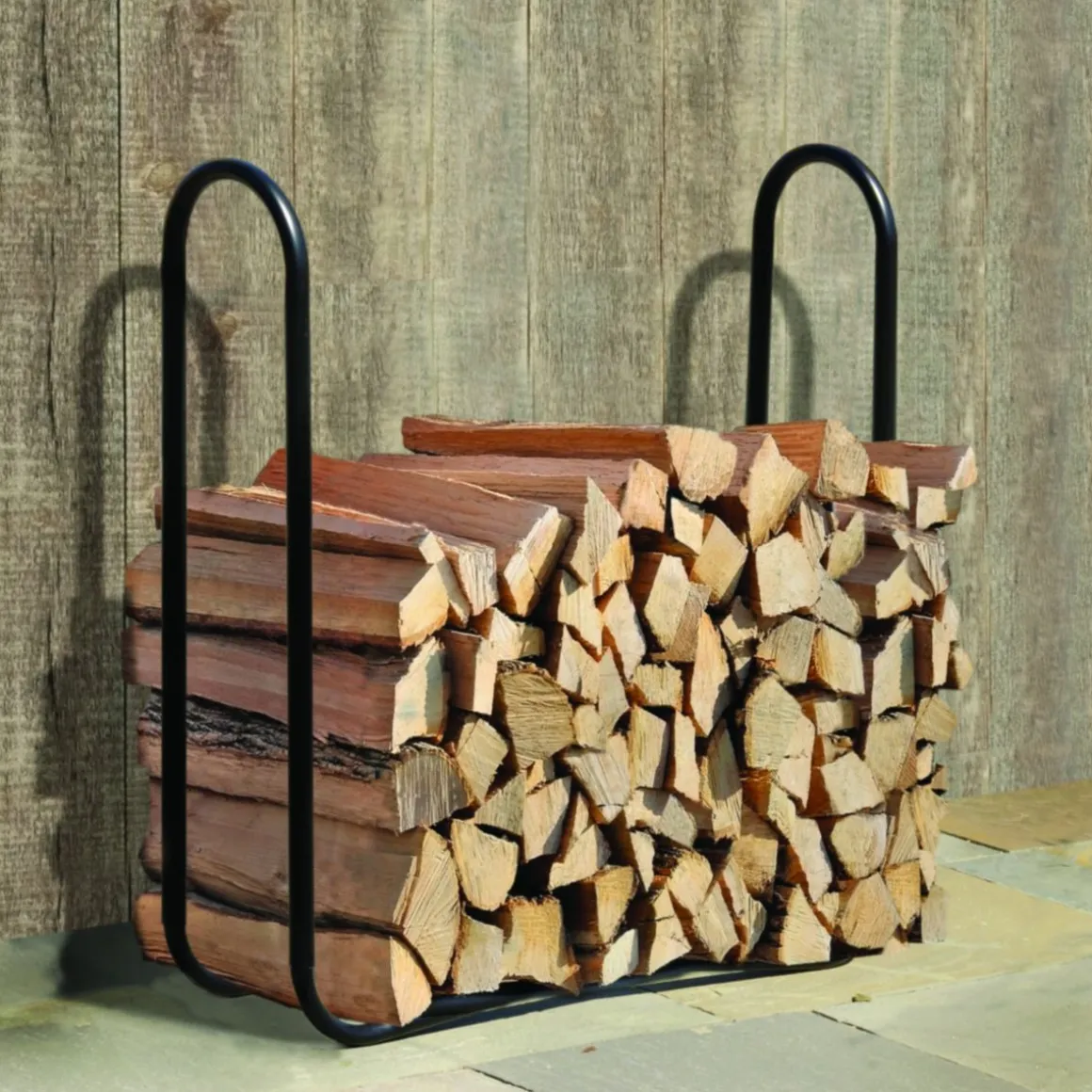 ShelterLogic Kaminholzregal Traglast 280 kg 25x121,9x103,1cm