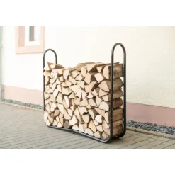 ShelterLogic Kaminholzregal Traglast 280 kg 25x121,9x103,1cm