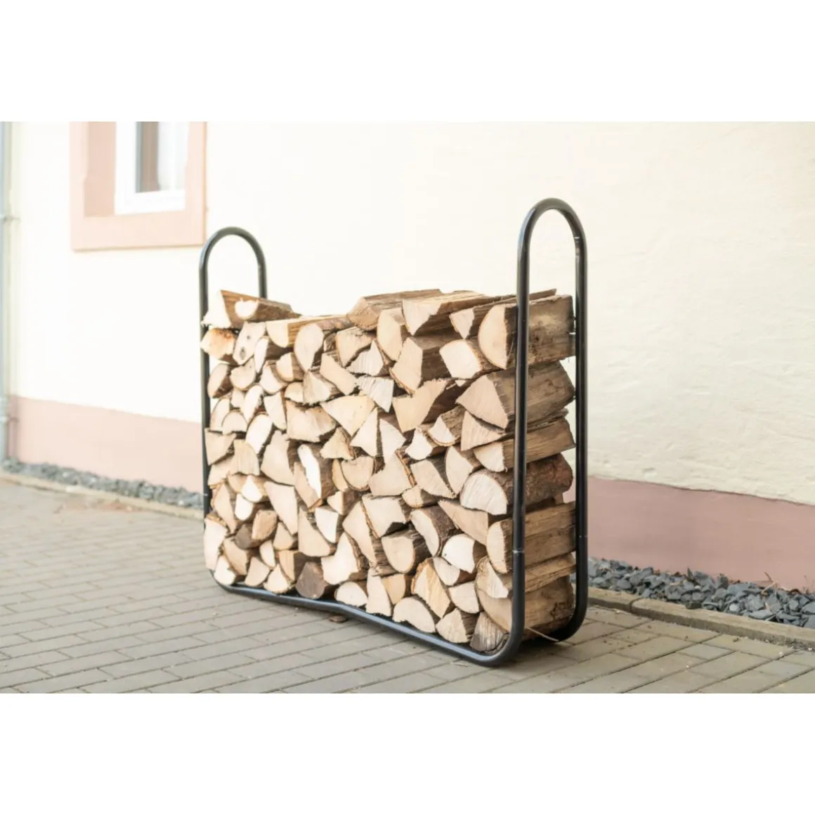 ShelterLogic Kaminholzregal Traglast 280 kg 25x121,9x103,1cm