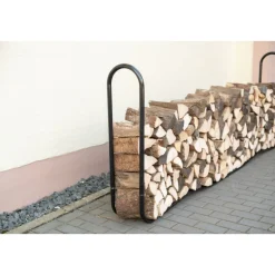 ShelterLogic Kaminholzregal Traglast 550 kg 25x243,8x98,9cm