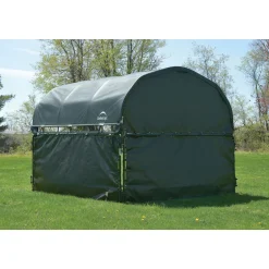 ShelterLogic Weidezelt Seitenverkleidung ohne Stahlgestell 370x150cm Grün