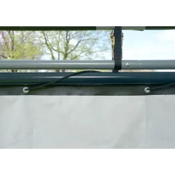 ShelterLogic Weidezelt Seitenverkleidung ohne Stahlgestell 370x150cm Grün