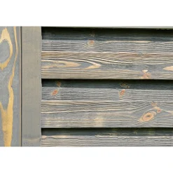 Sichtschutzzaun BARTEK grau lasiert 180 x 180 cm