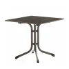 Sieger Klapptisch Vivodur 80 x 80 cm eisengrau/anthrazit