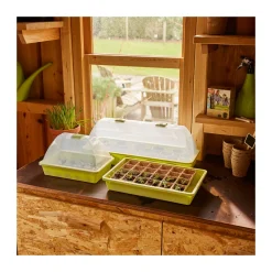 Siena Garden Zimmer-Gewächshaus Uni-Grow 38 x 24 x 18 cm