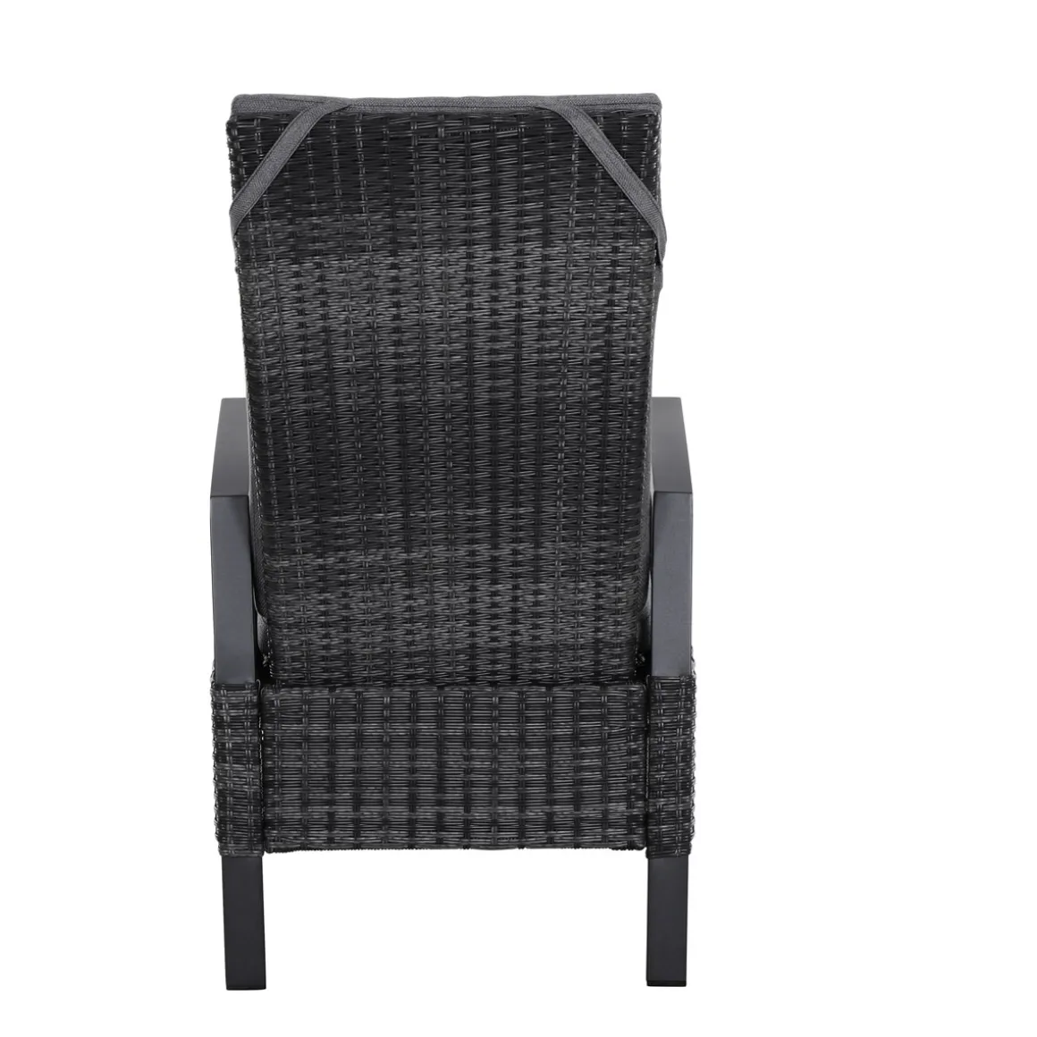 Siena Garden Positionssessel Taranto Aluminium-Gestell anthrazit Gardino-Geflecht