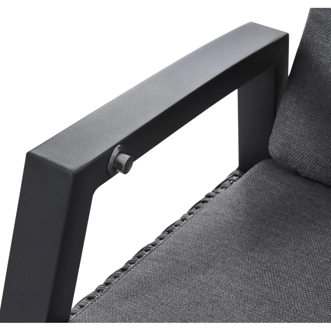 Siena Garden Positionssessel Taranto Aluminium-Gestell anthrazit Gardino-Geflecht