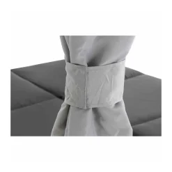 Siena Garden Sofabett „Waikiki“, mehrfach verstellbar, anthrazit/grau