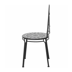 Siena Garden Stapelstuhl Como Gestell Stahl schwarz