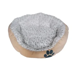 Silvio design Hunde-Kuschelsofa „Snow M“, 56x19x46 cm