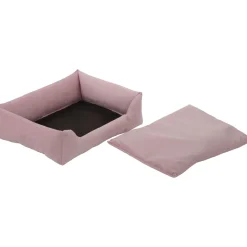 Silvio design Hunde-Kuschelsofa rosa, 35x16x45 cm