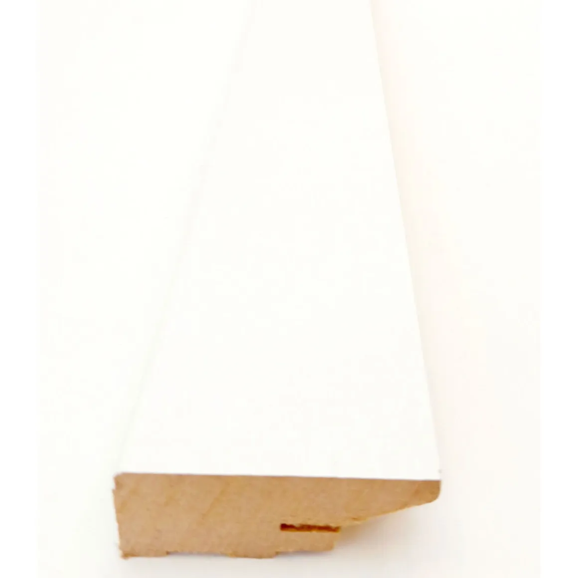 Sockelleiste Topline 4 x 1,6 x 250 cm weiß