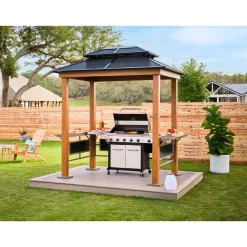 Sojag Pavillon BBQ Maui 158x249x278cm Holzoptik