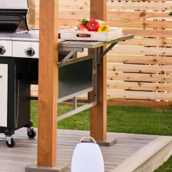 Sojag Pavillon BBQ Maui 158x249x278cm Holzoptik