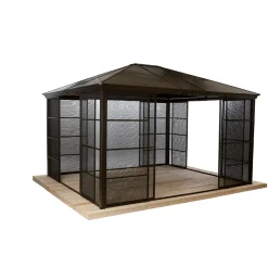 Sojag Pavillon Castel 1214 362,08x427,08x296,28cm Bronze