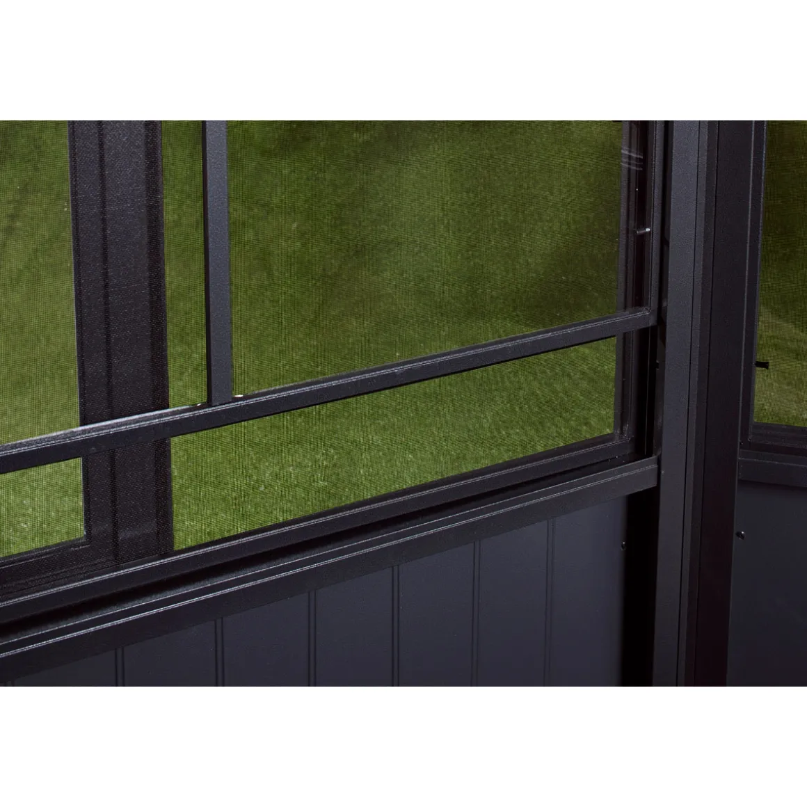 Sojag Pavillon Kaltwintergarten Charleston 1212 383,6x383,6x280,89cm Anthrazit