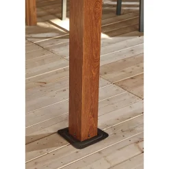 Sojag Pavillon Valencia 1212 inkl. Moskitonetz 364,3x364,3x310cm Holzoptik