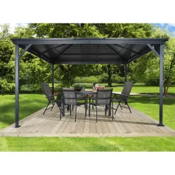 Sojag Pavillon Ventura 1014 295,5x423x261cm Basaltgrau