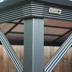 Sojag Pavillon Verona 1014 inkl. Moskitonetz 298,3x422,5x261cm Anthrazit