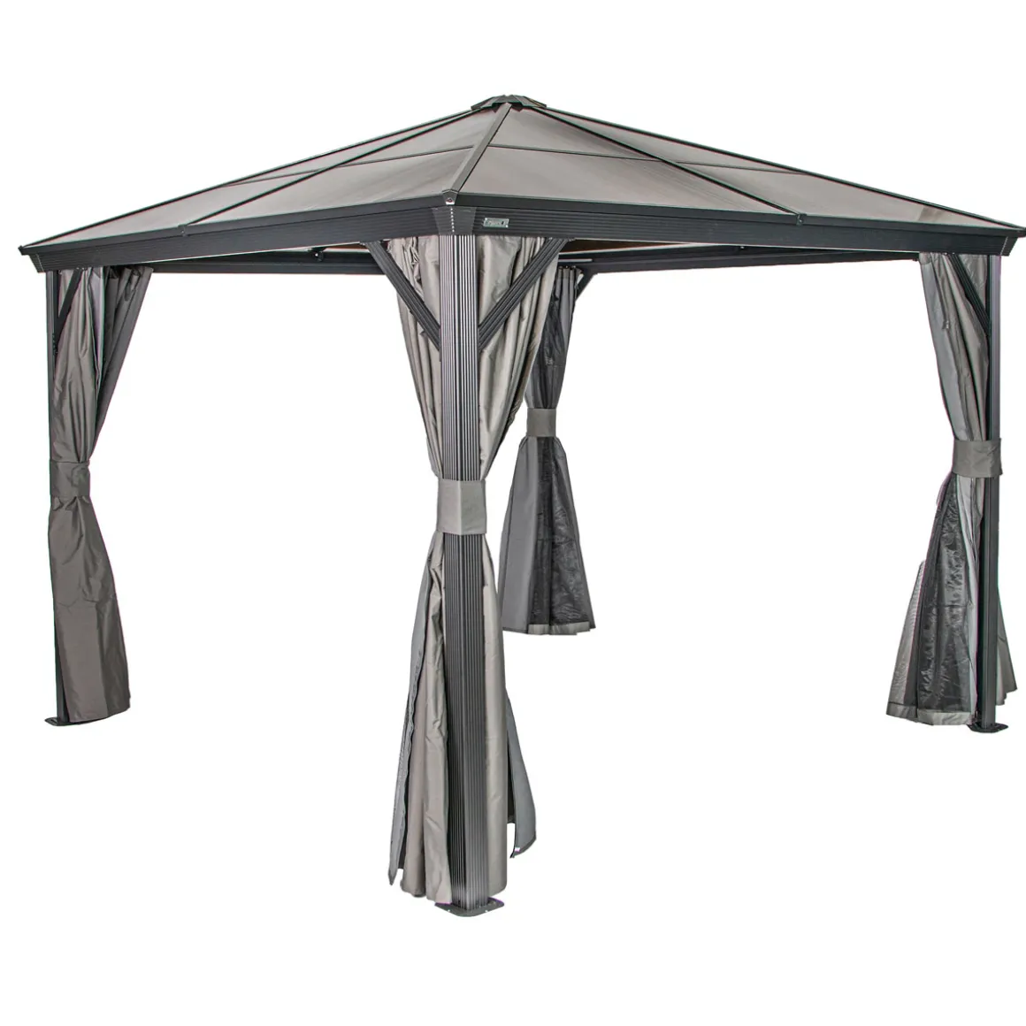 Sojag Pavillon Verona 1010 inkl. Moskitonetz 298,3x298,3x261cm Anthrazit