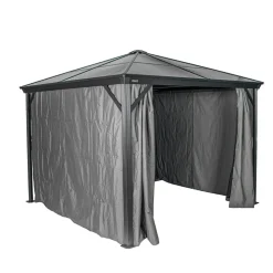 Sojag Vorhang-Set für Verona 1010 Dunkelgrau