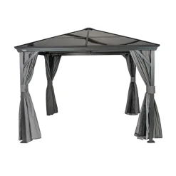 Sojag Vorhang-Set für Verona 1010 Dunkelgrau