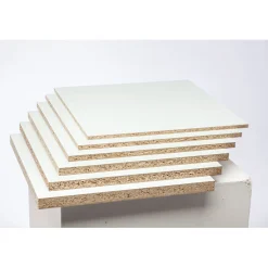 Spanplatte 280 x 207 x 1,2 cm weiß