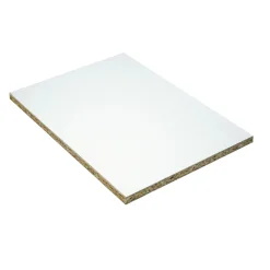 Spanplatte 120 x 60 x 1 cm weiß