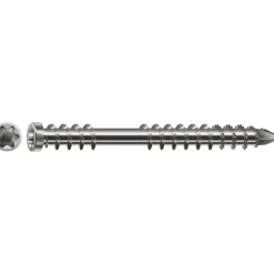 Spax Terrassenschrauben-Set Zylinderkopf 5 x 50 mm 400-teilig