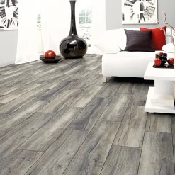 Specht Laminat Deluxe Rustic Harbour Oak grau 1380 x 244 x 8 mm