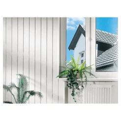 Specht Vinylboden Kunststoff-Paneel Duropan weiß 270 x 10,5 cm