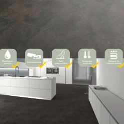 Specht Vinylboden Vinyl SPC Ambiente Fliese Paris 610 x 304,8 x 4,8 mm