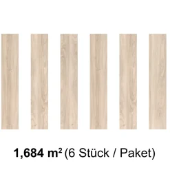 Specht Vinylboden Vinyl SPC Ambiente Calvados Eiche 1220 x 230 x 4,8 mm