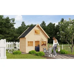 Spielhaus Kalle naturbelassen