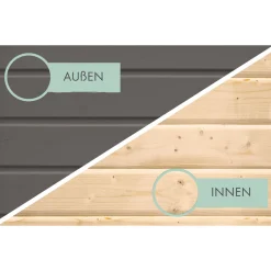 Spielhaus Kalle terragrau