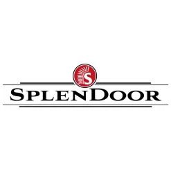 SplenDoor Premium-Haustür Passivedoor Lund RC2 energiesparend einbruchsicher nussbaum 110 x 210 cm links