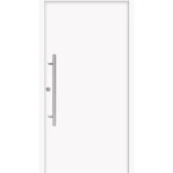 SplenDoor Premium-Haustür Passivedoor Ribe RC2 energiesparend einbruchsicher weiss 100 x 210 cm links